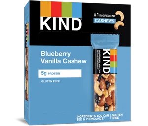 Kind Bars Blueberry Vanilla Cashew