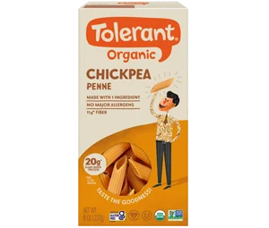 Tolerant Chickpea Pasta