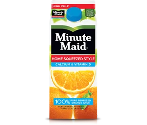 Minute Maid Home Squeezed Orange Juice With Calcium And Vitamin D