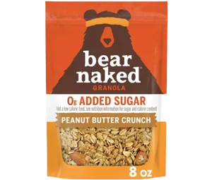 Bear Naked Added Sugar Granola Peanut Butter Crunch