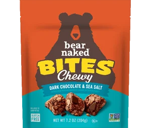 Bear Naked Chewy Bites Dark Chocolate Sea Salt