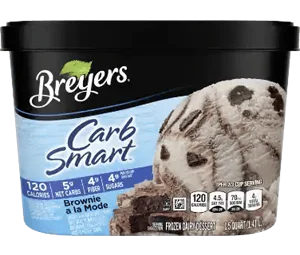 Breyers CarbSmart™ Brownie a la Mode