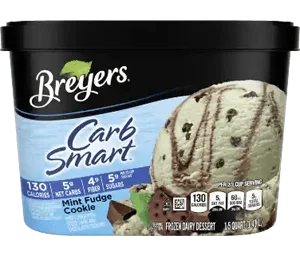 Breyers CarbSmart™ Mint Fudge Cookie