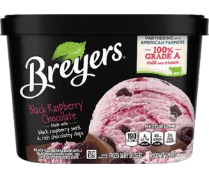 Breyers Black Raspberry Chocolate