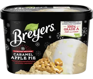 Breyers Layered Dessert Caramel Apple Pie