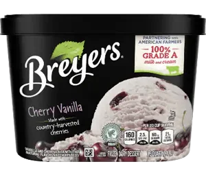 Breyers Cherry Vanilla
