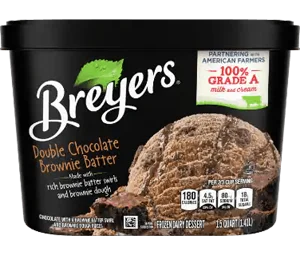 Breyers Double Chocolate Brownie Batter