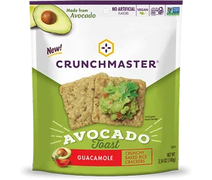 Crunchmaster Avocado Toast Guacamole
