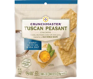 Crunchmaster Tucsan Peasant Simply Olive Oil & Sea Salt