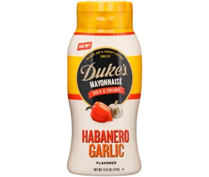 Duke's Mayonnaise Habanero Garlic Flavored Mayo