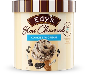 Edy’s Slow Churned Cookies 'n Cream