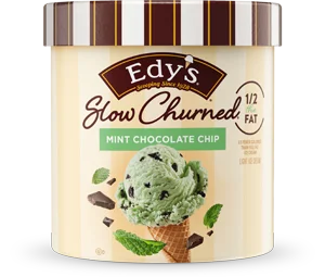 Edy’s Slow Churned Mint Chocolate Chip