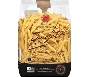 Garofalo Durum Wheat Semolina Pasta N° 73 Penne Mezzani Rigate