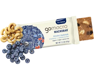 Go Macro Bars Blueberry + Cashew Butter