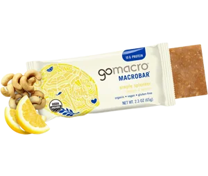 Go Macro Bars Lemon + Lemon