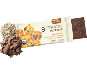 Go Macro Bars Sunflower Butter + Chocolate