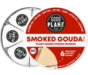 Good Planet Smoked Gouda Snackable Wedges