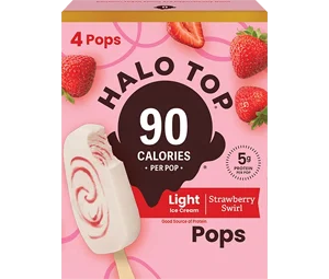 Halo Top Strawberry Swirl