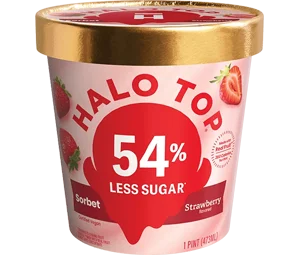 Halo Top Strawberry Sorbet