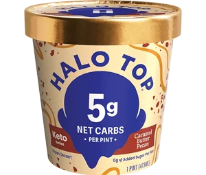 Halo Top Caramel Butter Pecan