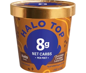 Halo Top Chocolate Caramel Lava Cake