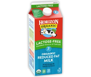 Horizon Organic Lactose-Free Reduced Fat Milk