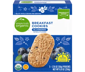 Simple Truth Organic Blueberry Breakfast Cookies