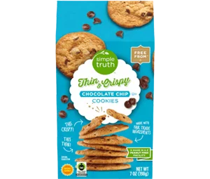 Simple Truth Organic Chocolate Chip Thin and Crispy Cookies
