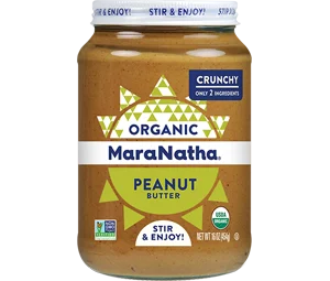 MaraNatha Organic Crunchy Peanut Butter