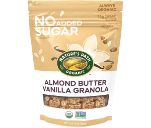 Nature's Path No Added Sugar Vanilla Almond Butter