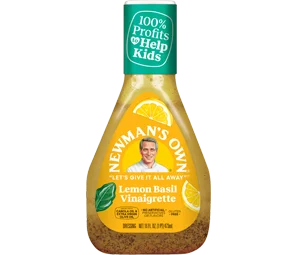 Newman's Own Lemon Basil Vinaigrette Dressing