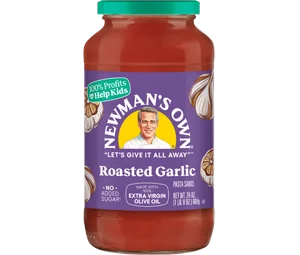 Newman's Own Roasted Garlic Sauce