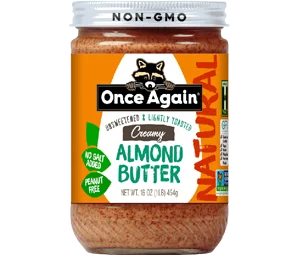 Once Again Natural Creamy Almond Butter