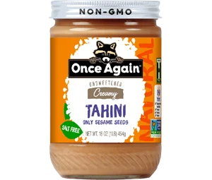 Once Again Natural Sesame Tahini - Salt Free