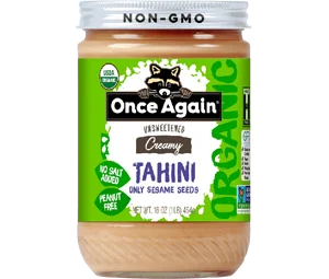 Once Again Organic Sesame Tahini - Salt Free