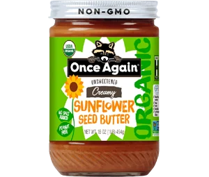 Once Again Organic Sunflower Butter - Salt Free