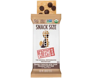 Perfect Bars Dark Chocolate Chip Peanut Butter Snack Size