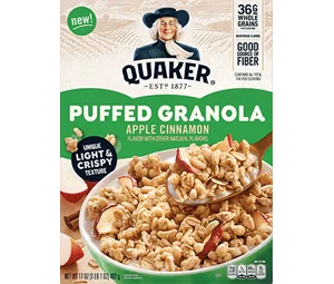 Quaker Puffed Granola