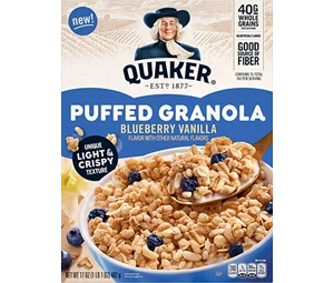 Quaker Puffed Granola