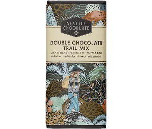 Seattle Chocolate Double Chocolate Trail Mix Truffle Bar