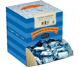Seattle Chocolate Hazelnut Butter Chocolate Truffles