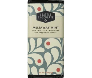 Seattle Chocolate Meltaway Mint Truffle Bar