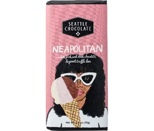 Seattle Chocolate Neapolitan Truffle Bar