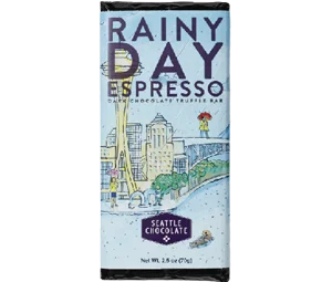 Seattle Chocolate Rainy Day Espresso Truffle Bar
