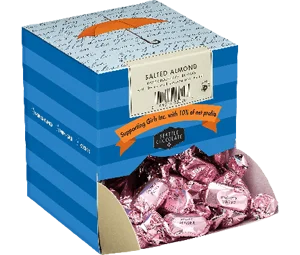 Seattle Chocolate Salted Almond Chocolate Truffles