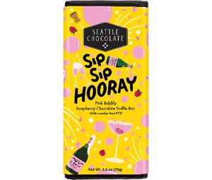 Seattle Chocolate Sip Sip Hooray Truffle Bar