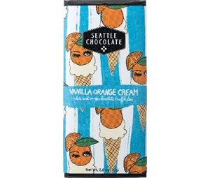 Seattle Chocolate Vanilla Orange Cream Truffle Bar