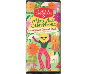 Seattle Chocolate You Are Sunshine Truffle Bar