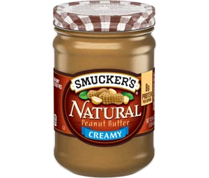 Smuckers peanut butter Natural Creamy Peanut Butter