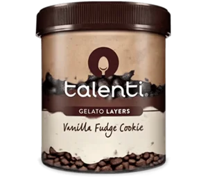Talenti Vanilla Fudge Cookie Gelato Layers